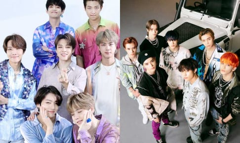 BTS、NCT U（右）