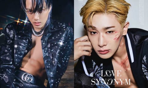EXO カイ（左）、ウォノ（右）