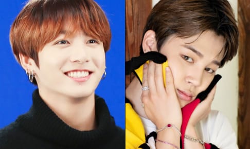 （左）BTS ジョングク（右）ジミン