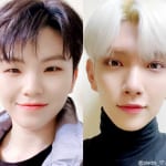 SEVENTEEN ウジ（左）、ジョシュア（右）