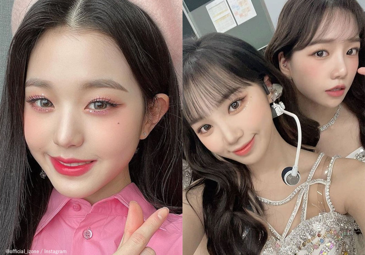 IZ*ONE（左から）ウォニョン、チェウォン、ユリ