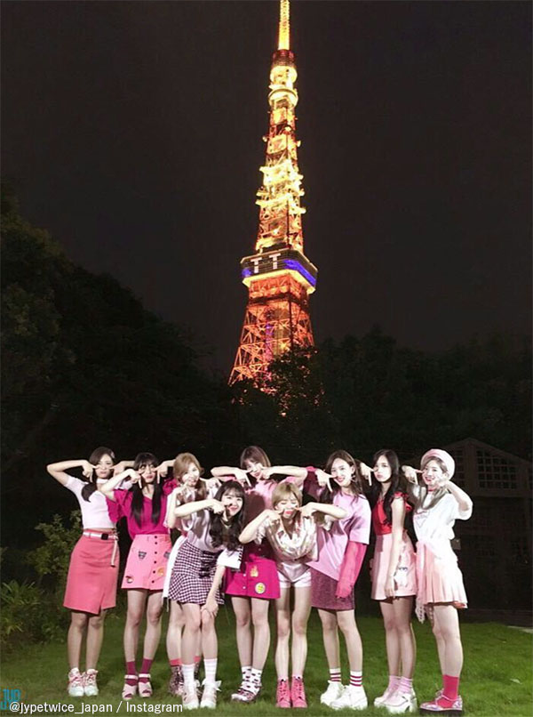 東京タワーとTWICE