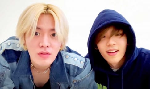 NCT ユウタ、ショウタロウ（右）