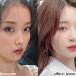 IU、IZ*ONE ミンジュ