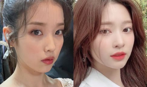 IU、IZ*ONE ミンジュ