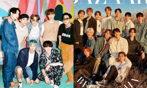 BTS（左）SEVENTEEN（右）