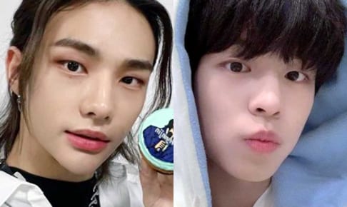 Stray Kids ヒョンジン、スンミン（右）