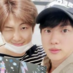 （左）BTS RM（右）ジン
