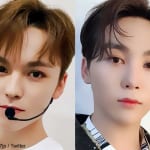 SEVENTEEN バーノン（左）スングァン（右）