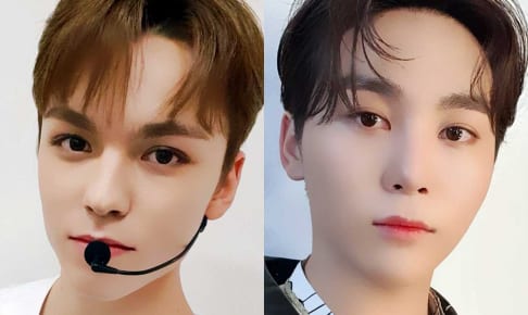 SEVENTEEN バーノン（左）スングァン（右）