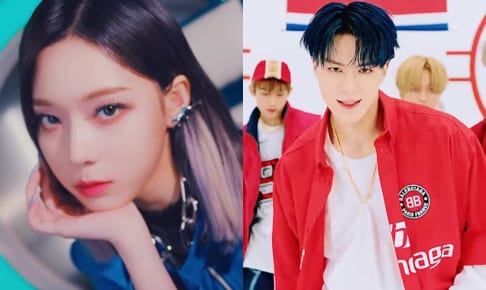 aespa ウィンター、NCT ジェノ（右）