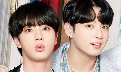 （左）BTS ジン（右）ジョングク