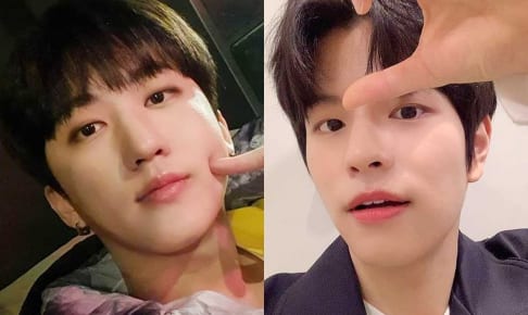 Stray Kids チャンビン、スンミン（右）