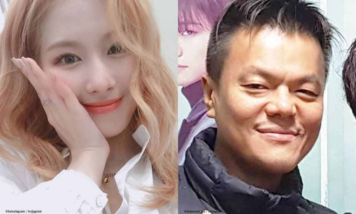 TWICE サナ、J.Y. Park