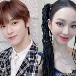 NCT ソンチャン、aespa カリナ（右）