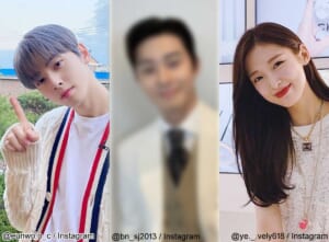 ASTRO チャ・ウヌ、OH MY GIRL アリン(右)