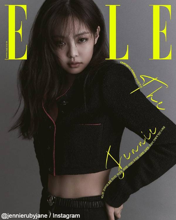 ELLE KOREAの表紙を飾るBLACKPINK ジェニー