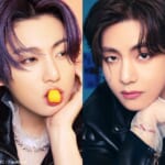 （左）BTS ジョングク（右）V