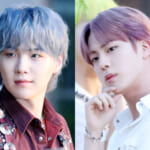 （左）BTS シュガ（右）ジン