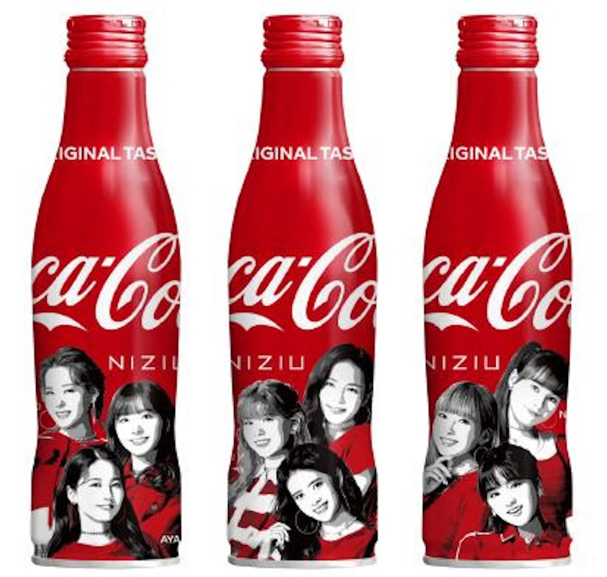 「コカ･コーラ」スリムボトル NiziUデザイン