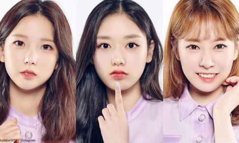 「Girls Planet 999」に挑戦する（左から）CLC チェ・ユジン、FANATICS キム・ドア、Cherry Bullet ボラ