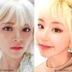 TWICE ジョンヨン（左）、チェヨン（右）