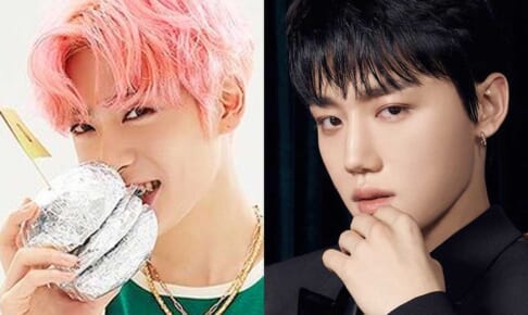 NCT ジェヒョン、Golden Child ジャンジュン（右）