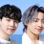 （左）BTS シュガ（右）ジョングク