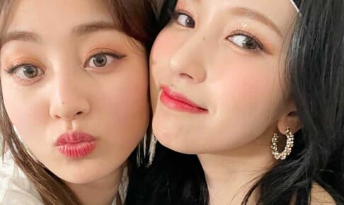 TWICE ジヒョ＆ミナ