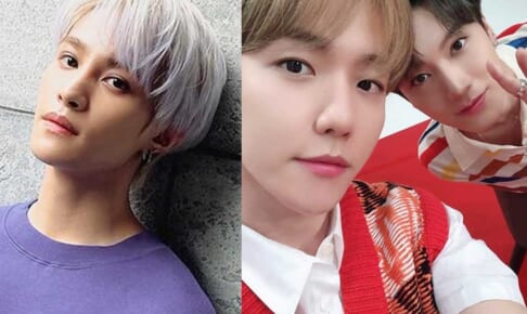 WayV ヤンヤン、SuperM ベクヒョン、テン（右）