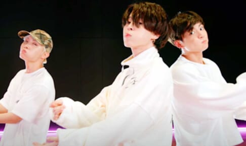 BTS J-HOPE、ジミン、ジョングク（右）