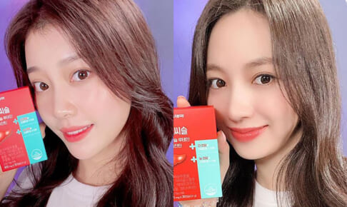 「Girls Planet 999」シェン・シャオティン（左）、Cherry Bullet ジウォン（右）