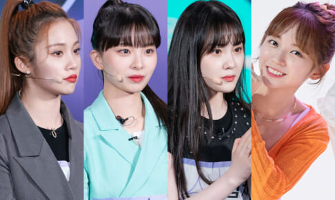 「Girls Plant 999」（左から）フー・ヤーニン、川口ゆりな、キム・チェヒョン、坂本舞白