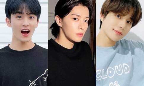 NCT マーク、ユウタ、ジョンウ（右）