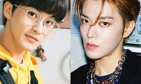 NCT マーク、ユウタ（右）