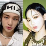 Stray Kids ヒョンジン、aespa カリナ（右）