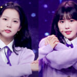 「Girls Planet 999」CLC ユジン（左）、キム・チェヒョン（右）