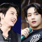 （左）BTS ジョングク（右）V