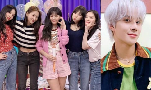 Red Velvet、NCT ジョンウ（右）