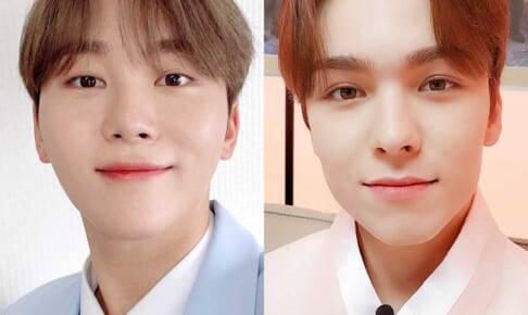 SEVENTEEN スングァン（左）バーノン（右）