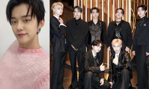 TXT ヨンジュン、ENHYPEN（右）