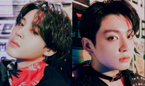 （左）BTS ジミン（右）ジョングク