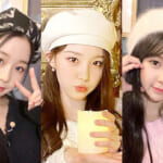 Kep1er（左から）江崎ひかる、キム・チェヒョン、キム・ダヨン