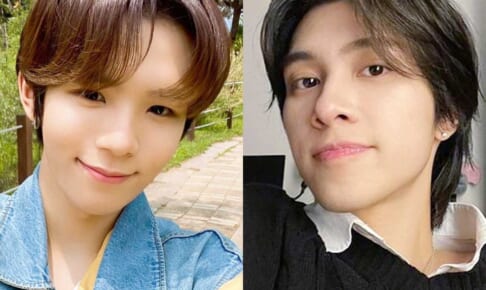 NCT ショウタロウ、ヘンドリー（右）