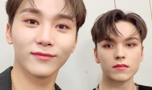 SEVENTEEN スングァン（左）バーノン（右）