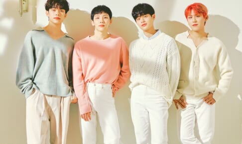 AB6IX 左から ドンヒョン、ウン、デフィ、ウジン