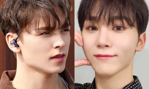 SEVENTEEN バーノン（左）スングァン（右）