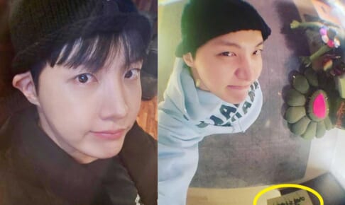 BTS J-HOPE、話題の写真（右）