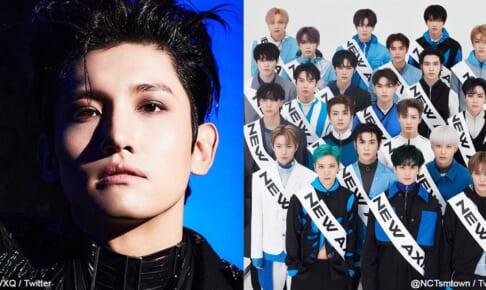 東方神起 チャンミン（左）、NCT（右）
