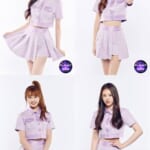 ILY:1としてデビューが決定した（左上から）イ・ユンジ、ヂャン・ジン、早瀬華、岸田莉里花（C）CJ ENM Co., Ltd, All Rights Reserved「GirlsPlanet999：少女祭典」